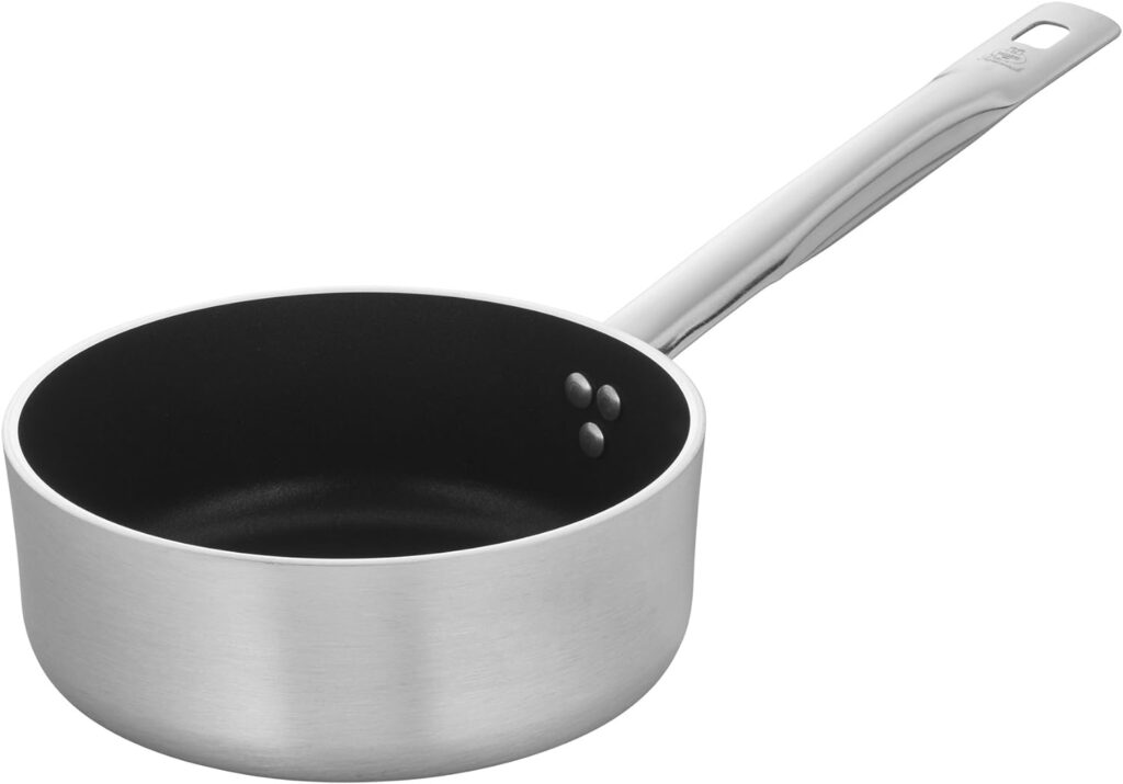 Ballarini Professionale Series 4500 2.4-qt Aluminum Nonstick Low Saucepan Without Lid